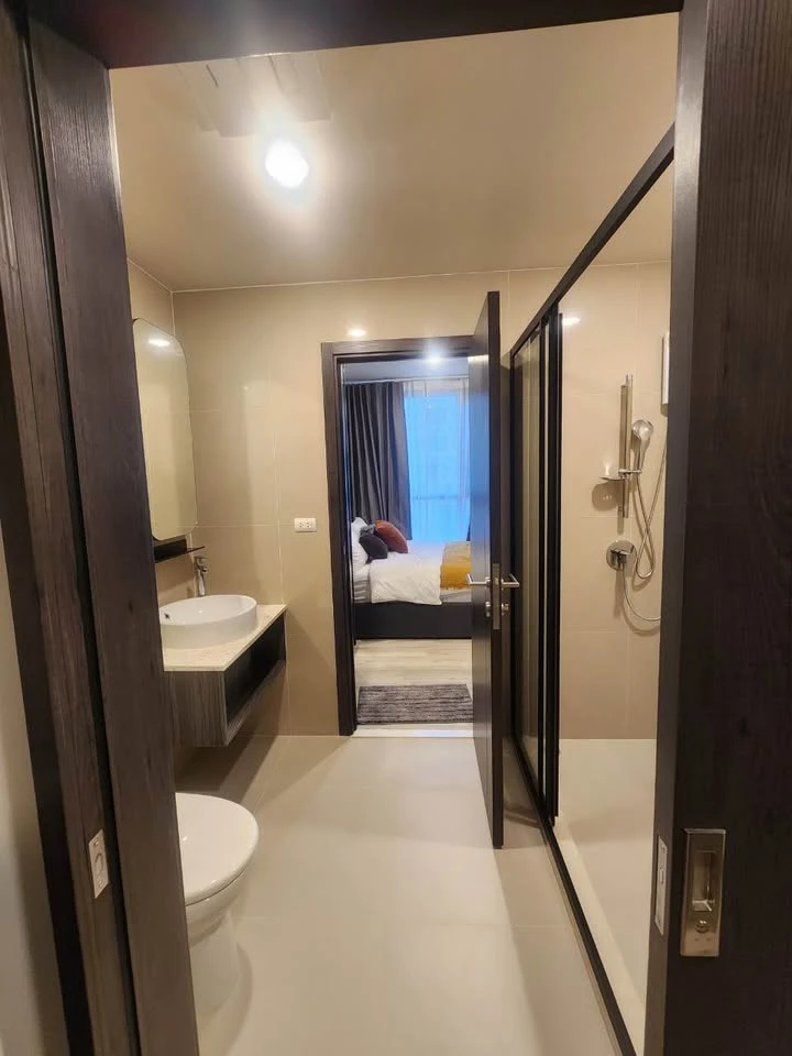 For rent: XT Huai Khwang, 1 bedroom, beautifully decorated, fully equipped, ready to move in, just bring your own luggage.