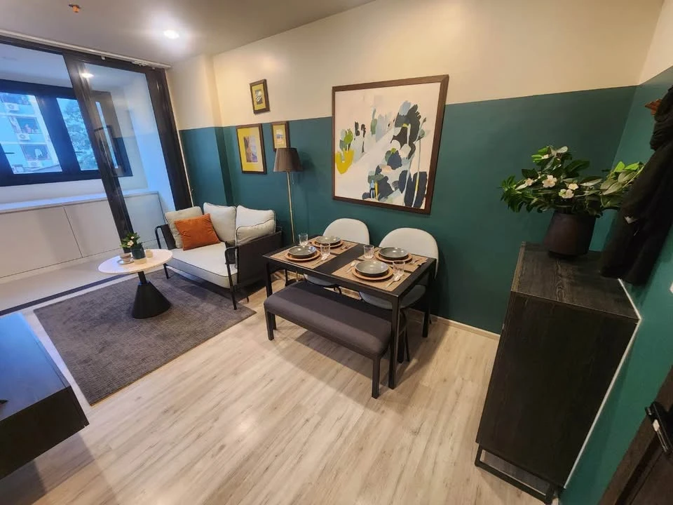 For rent: XT Huai Khwang, 1 bedroom, beautifully decorated, fully equipped, ready to move in, just bring your own luggage.