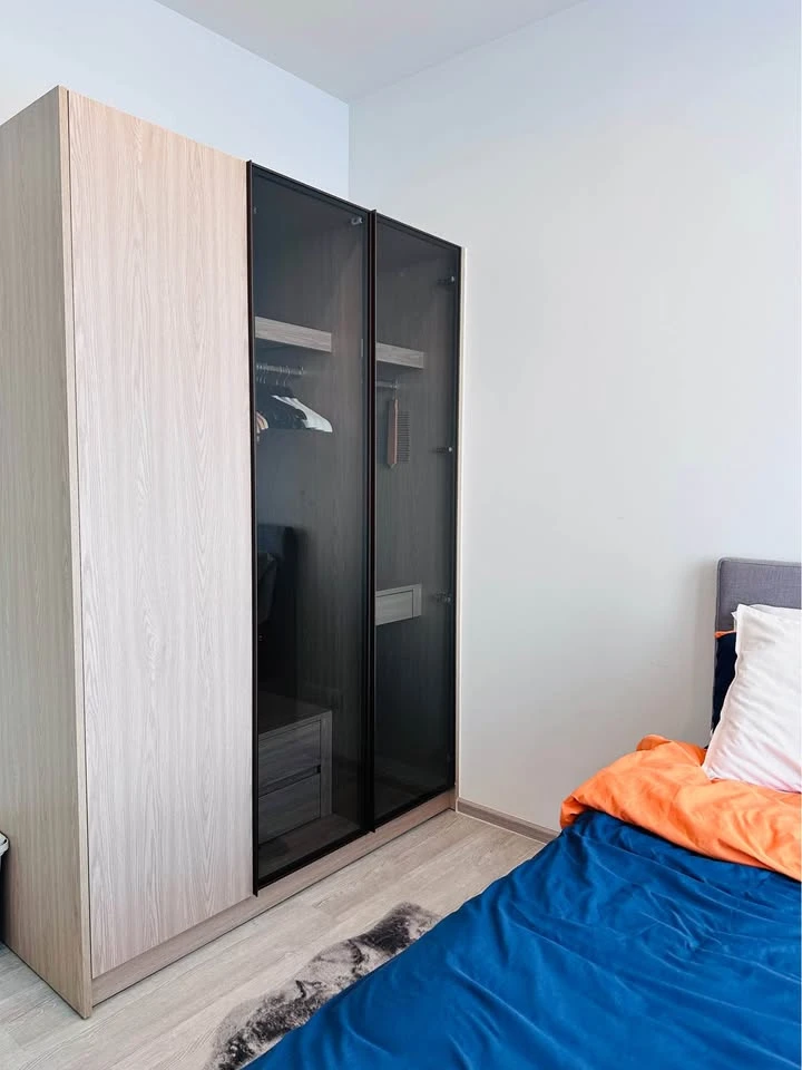For rent XT Ekkamai, 33rd floor, very high, Thonglor-Ekkamai city view, fully furnished, ready to move in
