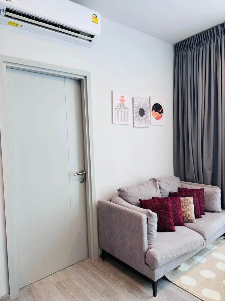 For rent XT Ekkamai, 33rd floor, very high, Thonglor-Ekkamai city view, fully furnished, ready to move in