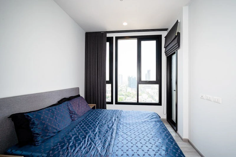 For rent: XT Ekkamai, ready to move in, 24th floor, high view, fully furnished, appliances included, just bring your bags and move in.