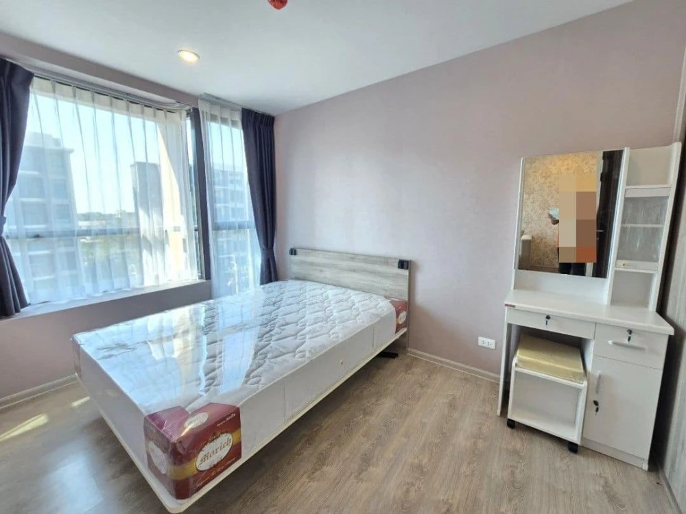 For rent: Zelle Rattanathibet, 6th floor, Building B, pool view, beautiful room, fully furnished, book now, hurry!