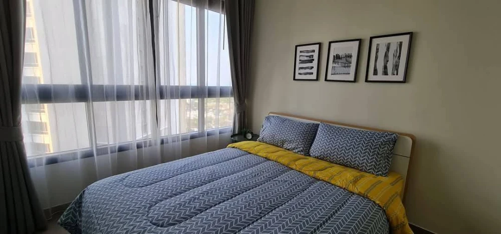 For rent Zire Wongamat, 33rd floor, high floor, good view, 2 bedrooms, interested, hurry and book now, don't miss out.
