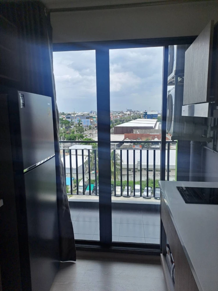 For rent: Greene Don Mueang-Songprapa, city view, open view, cool breeze all day, hurry and reserve now!
