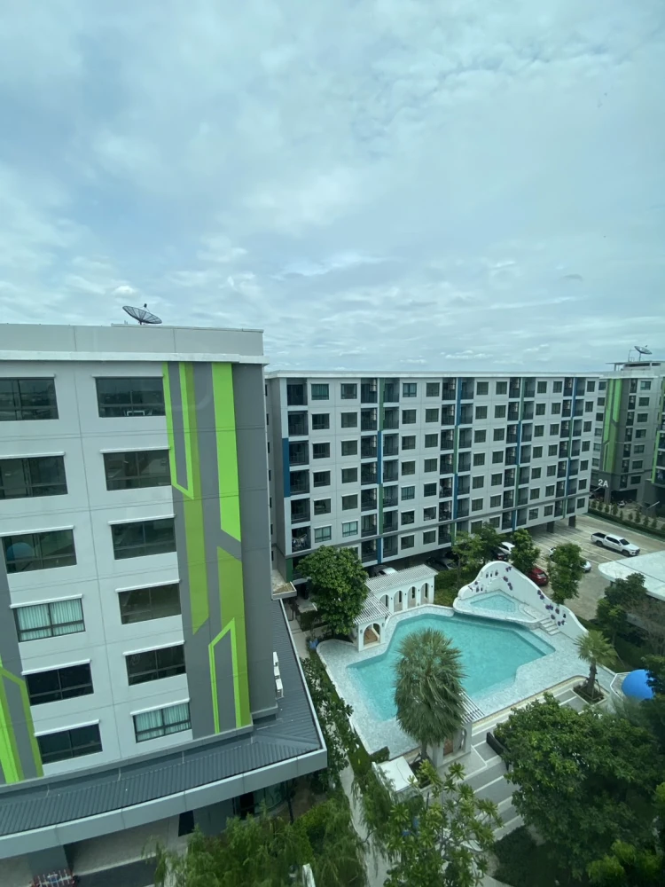 For rent: Greene Prime Don Mueang-Songprapa, 1 bedroom, 1 bathroom, 8th floor, comes with usable space. You must not miss it.