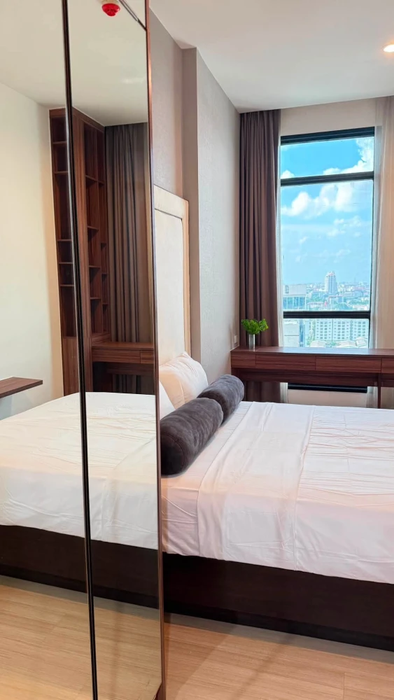 For rent or sale: The Capital Ekamai Thonglor, 16th floor, fully furnished, ready to move in. Book now!