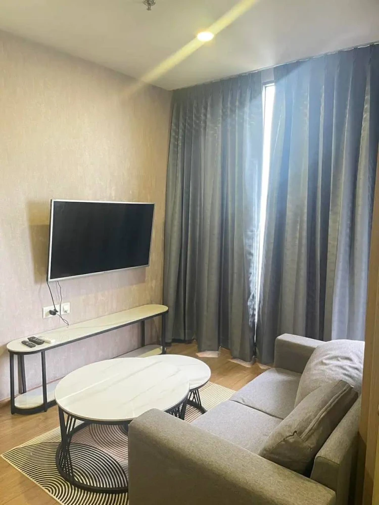 For rent: Cloud Thonglor-Phetchaburi, fully furnished + electrical appliances, beautiful wallpaper throughout the room, must book.