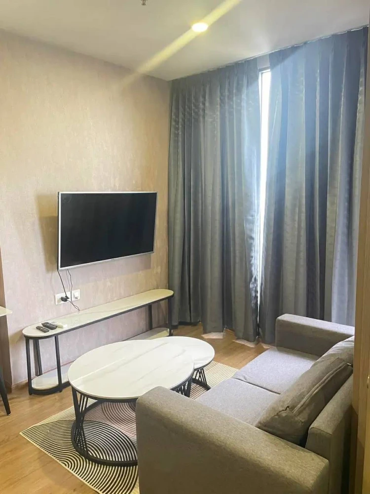 For rent: Cloud Thonglor-Phetchaburi, fully furnished + electrical appliances, beautiful wallpaper throughout the room, must book.