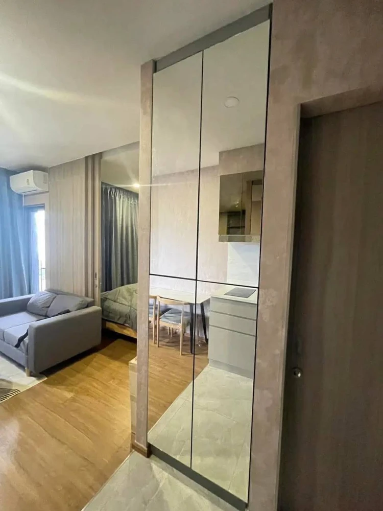 For rent: Cloud Thonglor-Phetchaburi, fully furnished + electrical appliances, beautiful wallpaper throughout the room, must book.