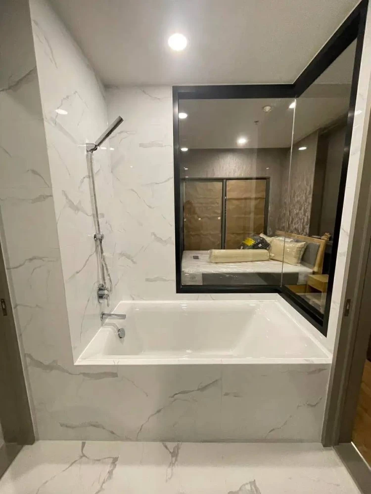For rent: Cloud Thonglor-Phetchaburi, fully furnished + electrical appliances, beautiful wallpaper throughout the room, must book.