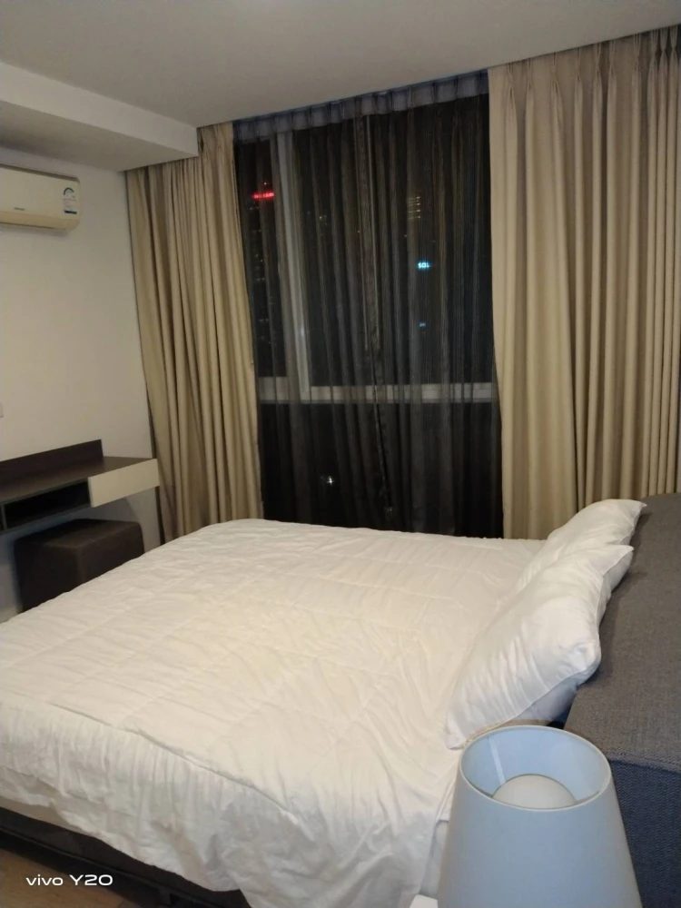 For rent!! Condo 15 Sukhumvit Residence, 12th floor, beautiful room, high floor, fully furnished, move in now!!