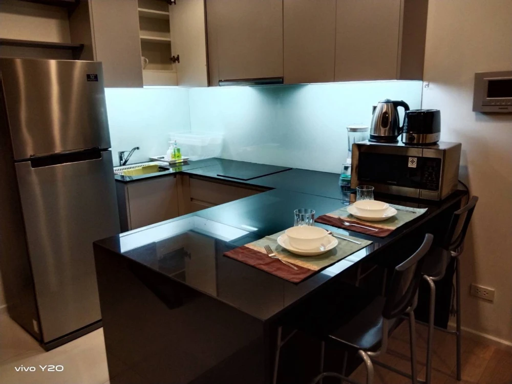For rent!! Condo 15 Sukhumvit Residence, 8th floor, beautifully decorated, fully furnished, don't miss it, hurry up and book now!!