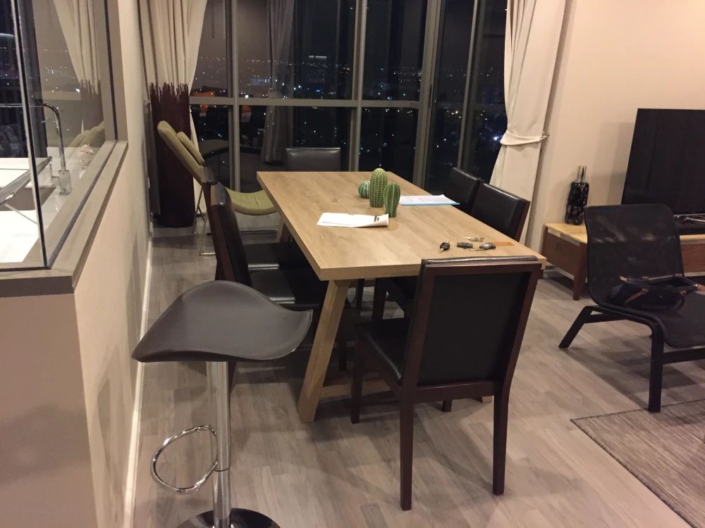 For rent!! Condo 333 Riverside, 22nd floor, riverside condo, next to MRT Bang Pho, ready to move in, book now!!