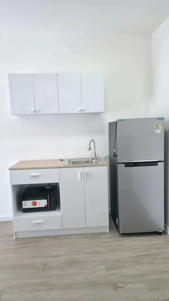 Condo for rent, A Space Asoke-Ratchada. Nicely decorated unit with high-quality built-in furniture and complete appliances. Book now!