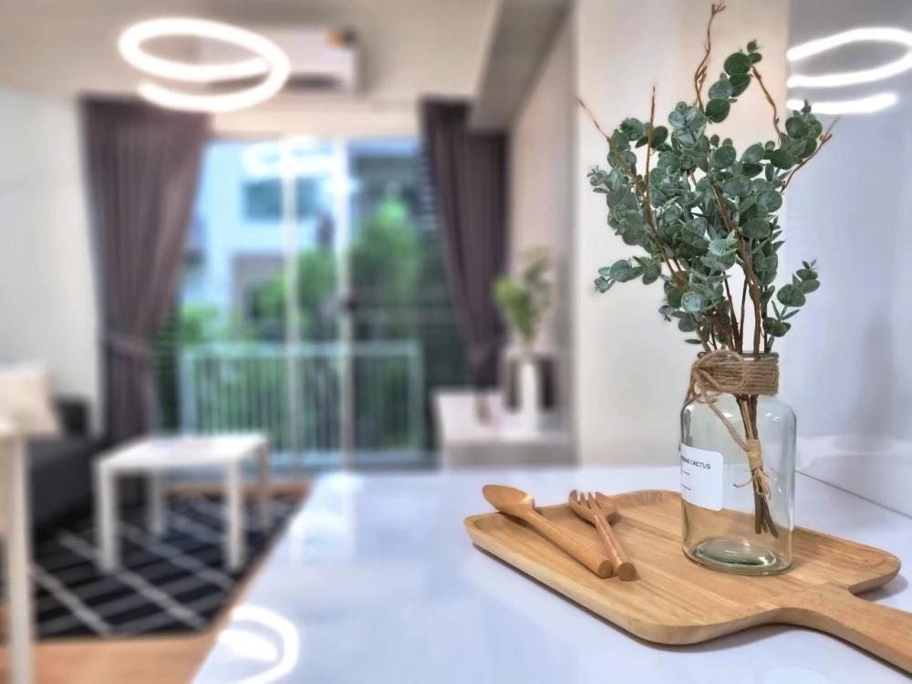 Condo for rent A space sukhumvit 77, fully furnished room, ready to move in, great price, hurry and reserve now, don't wait.