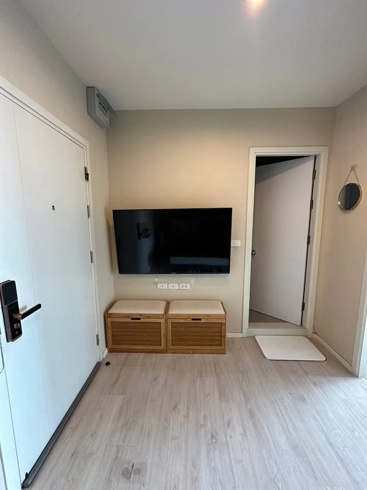 Condo for rent ASPIRE SATHORN THAPRA, 18th floor, clear view, beautiful Buit-In furniture, can't be booked anymore, hurry up.