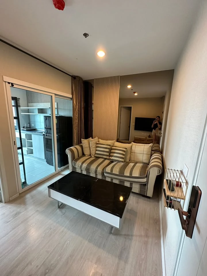 Condo for rent ASPIRE SATHORN THAPRA, 18th floor, clear view, beautiful Buit-In furniture, can't be booked anymore, hurry up.