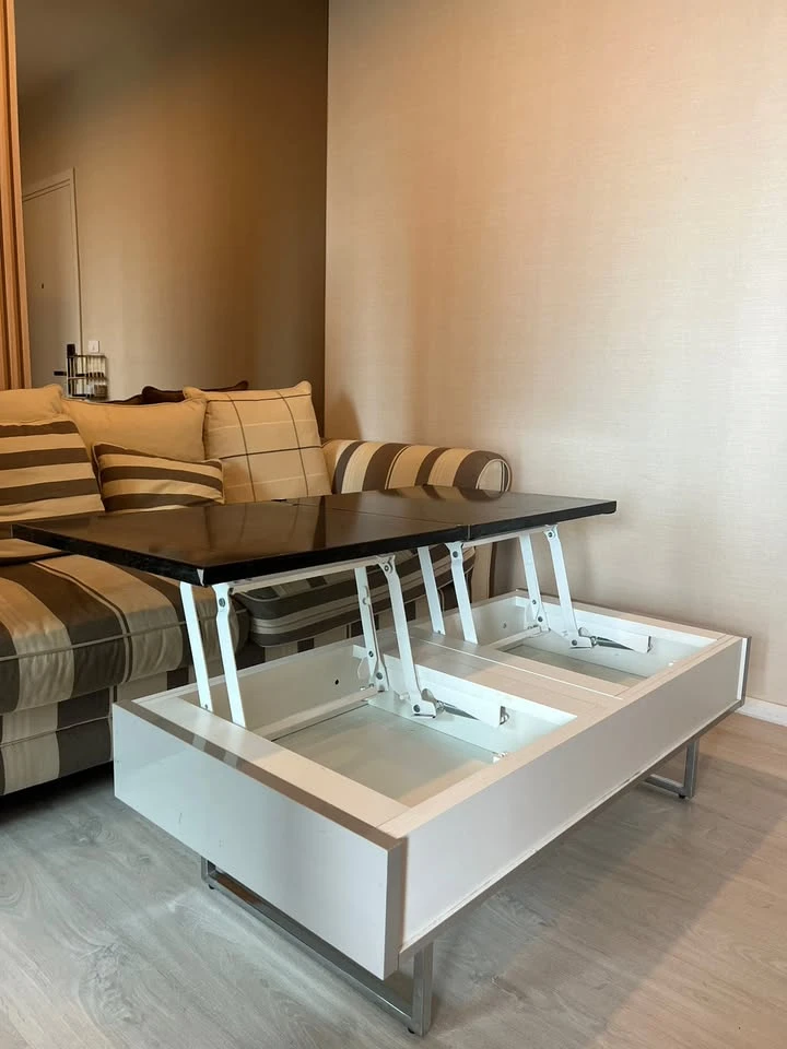 Condo for rent ASPIRE SATHORN THAPRA, 18th floor, clear view, beautiful Buit-In furniture, can't be booked anymore, hurry up.