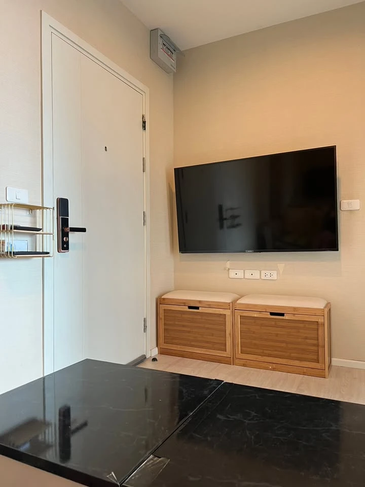 Condo for rent ASPIRE SATHORN THAPRA, 18th floor, clear view, beautiful Buit-In furniture, can't be booked anymore, hurry up.