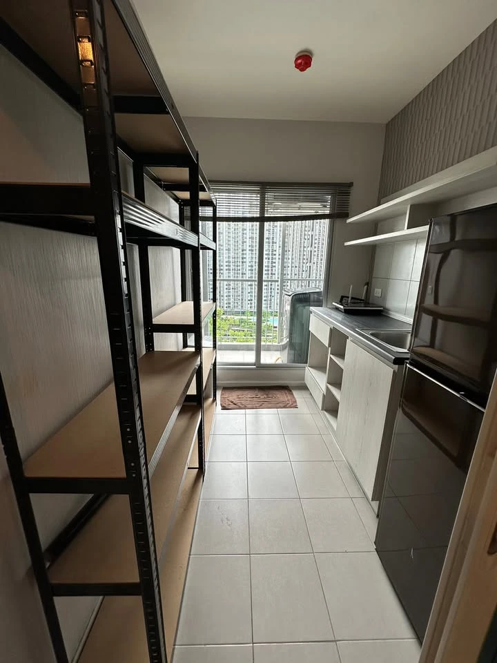 Condo for rent ASPIRE SATHORN THAPRA, 18th floor, clear view, beautiful Buit-In furniture, can't be booked anymore, hurry up.