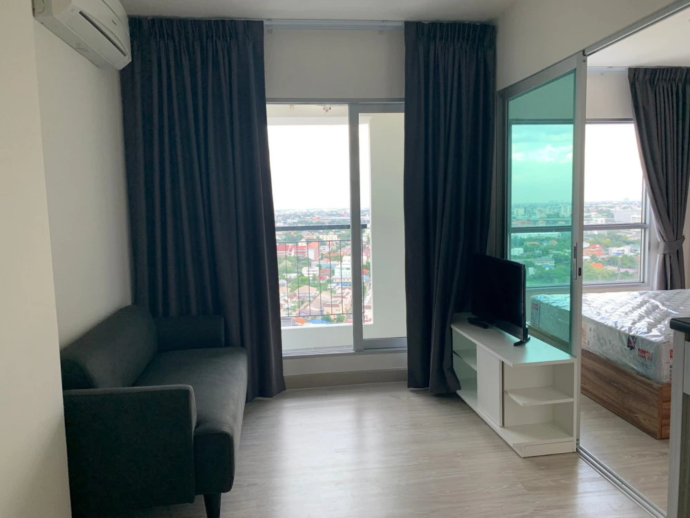 Condo for rent, Aspire Ngamwongwan, separated rooms, very good price, if you don't reserve, I tell you, you'll really miss out.