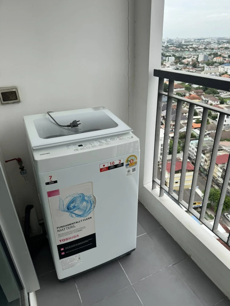 Condo for rent, Aspire Ngamwongwan, separated rooms, very good price, if you don't reserve, I tell you, you'll really miss out.