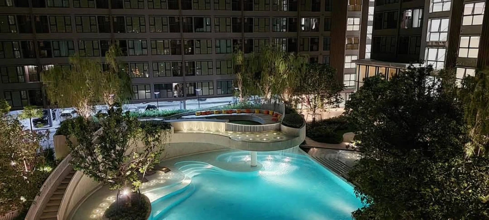Condo for rent: Atmoz Flow Minburi, ready to move in, complete facilities, hurry and book now.