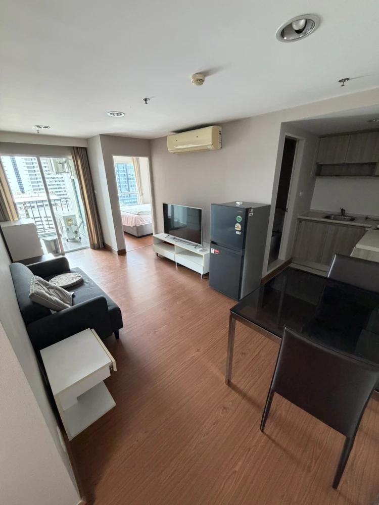 Condo for rent: Belle Grand Rama 9, 16th floor, Jodfair view, separated room. Fully decorated If you don't reserve, you'll miss a lot.