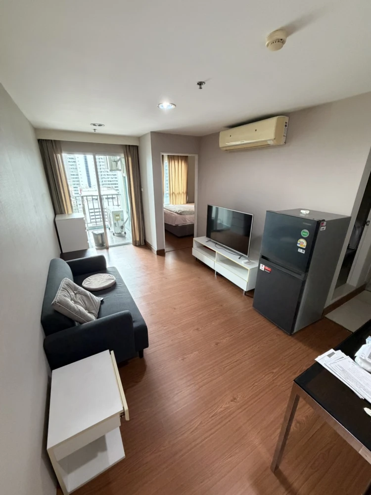 Condo for rent: Belle Grand Rama 9, 16th floor, Jodfair view, separated room. Fully decorated If you don't reserve, you'll miss a lot.