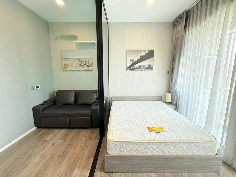Condo for rent: Brown Condo Ratchada 32, nice room, nice wallpaper, reasonable price, book now. images