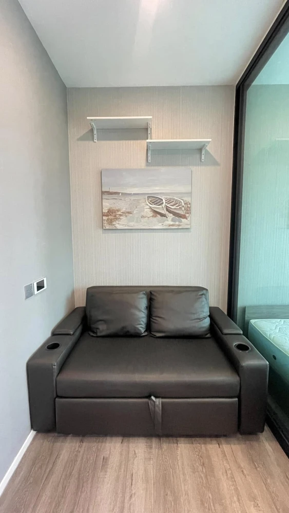 Condo for rent: Brown Condo Ratchada 32, nice room, nice wallpaper, reasonable price, book now.