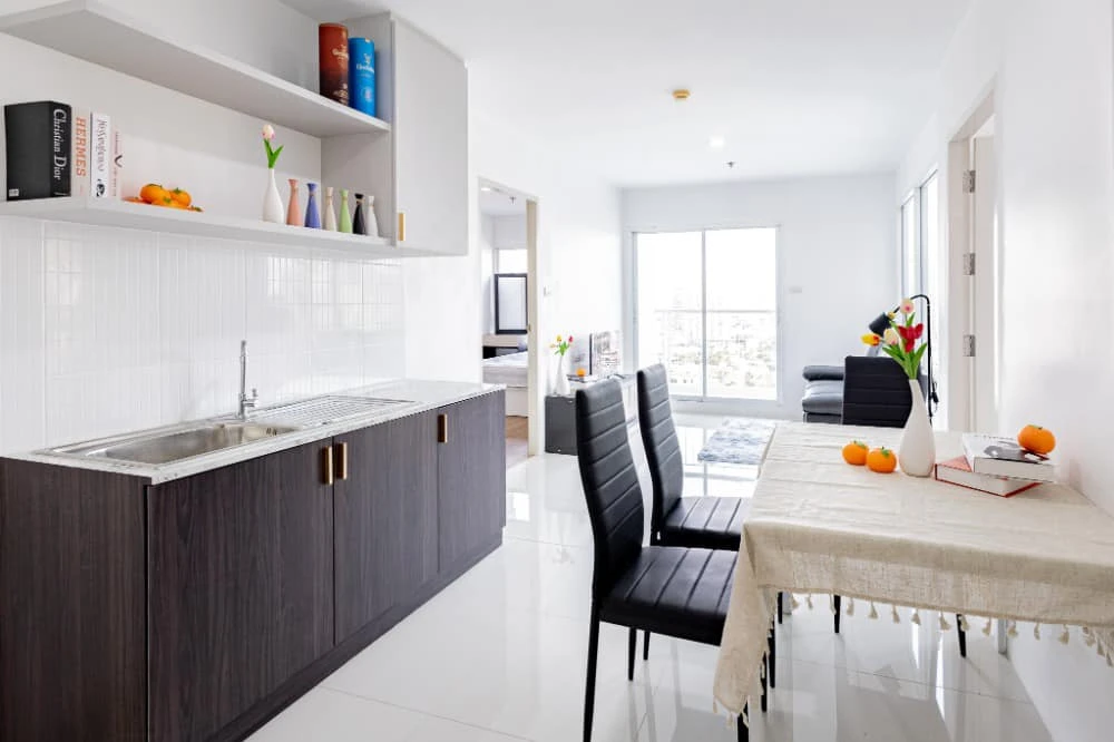 Condo for rent, BTS Residence, spacious room, comes with usable space. If you don't reserve, you'll regret it.