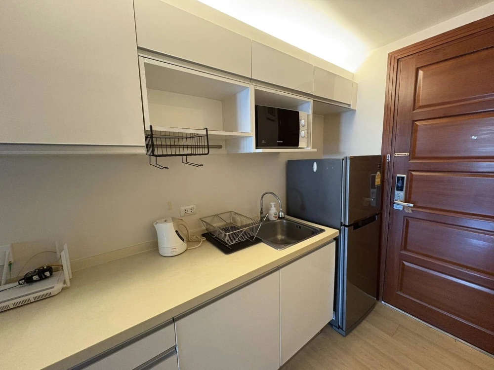 Condo for rent, Emerald Residence Ratchada, ready to move in, lots of usable space, good price, book now.