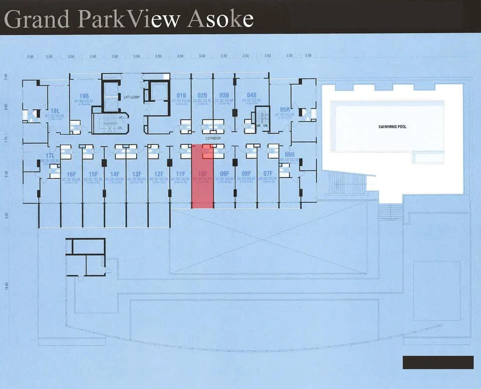 ให้เช่า คอนโด Grand Park View Asoke ชั้น 29 ได้วิวเมือง มาพร้อมสิ่งอำนวยความสะดวก รีบย้าย
