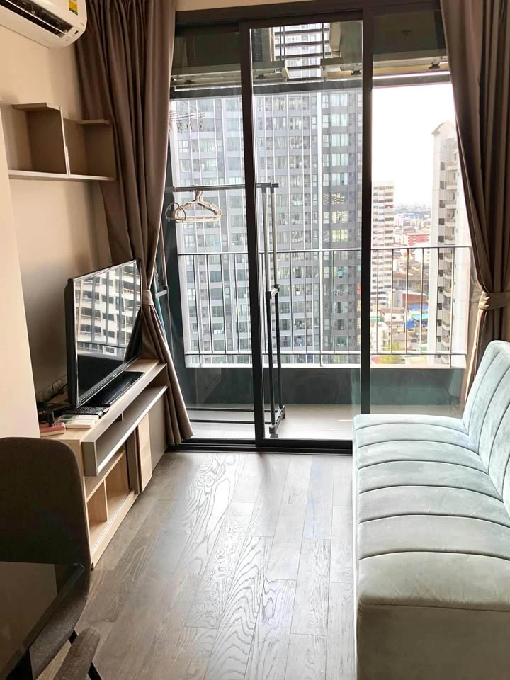 Condo for rent, IdeoQ Siam-Ratchathewi, high floor, ready to move in, hurry and reserve now+++