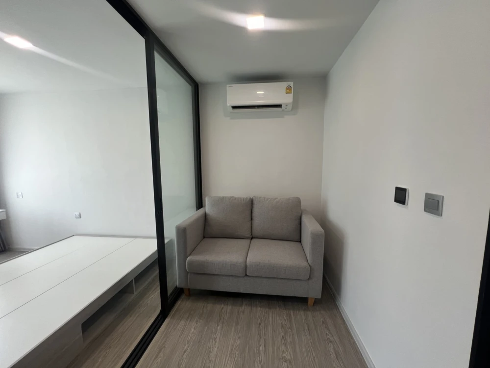 for rent KAVE Seed KASET condo, 1 bedroom, 1 bathroom, 4th floor, pool view, good price, miss it and you will regret it.