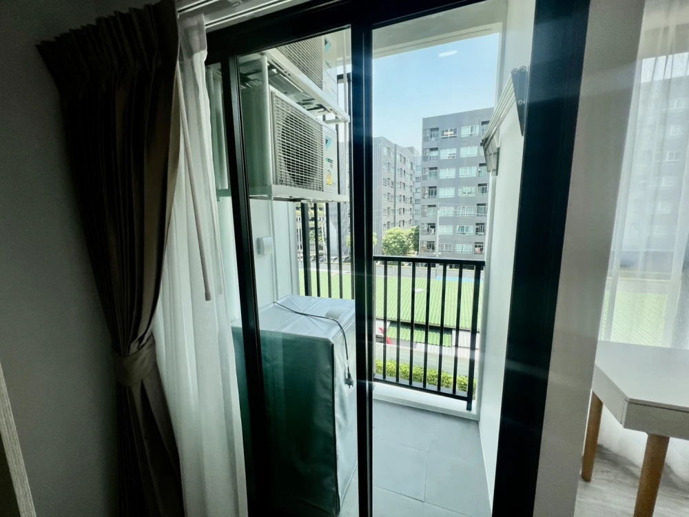 for rent KAVE Seed KASET condo, 1 bedroom, 1 bathroom, 4th floor, pool view, good price, miss it and you will regret it.