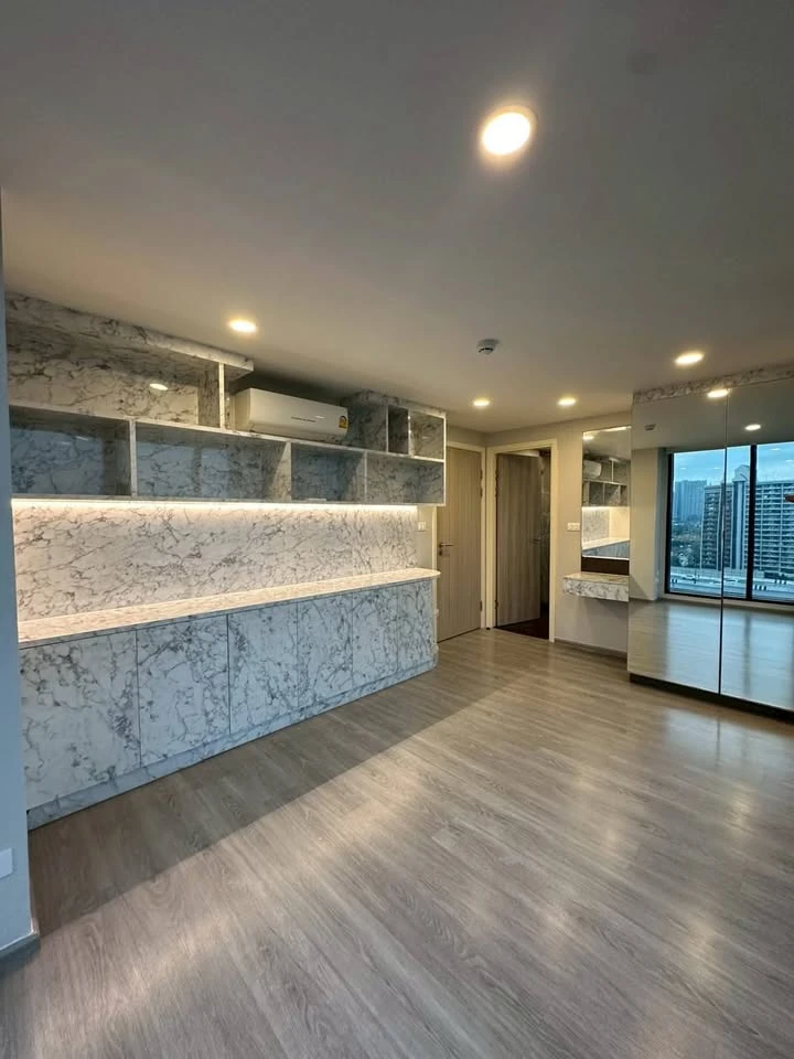 Condo for rent: Ken Attitude Rattanathibet, spacious room, comfortable, suitable for a family, built-in furniture in the room, ready to move in with j