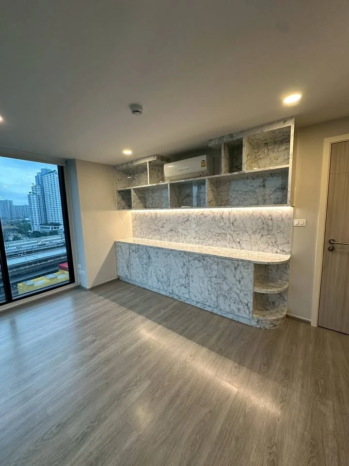 Condo for rent: Ken Attitude Rattanathibet, spacious room, comfortable, suitable for a family, built-in furniture in the room, ready to move in with j