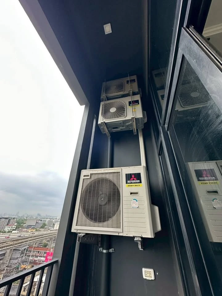 Condo for rent: Ken Attitude Rattanathibet, spacious room, comfortable, suitable for a family, built-in furniture in the room, ready to move in with j