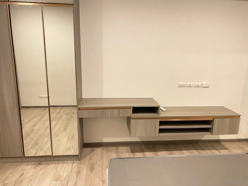 Condo for rent, Knightsbridge Sukhumvit 107, ready to move in, 23rd floor, high view, complete here, come and reserve today.