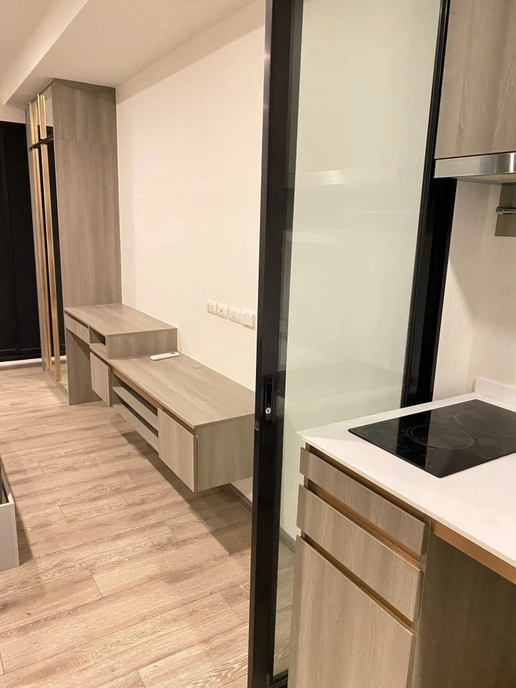 Condo for rent, Knightsbridge Sukhumvit 107, ready to move in, 23rd floor, high view, complete here, come and reserve today.