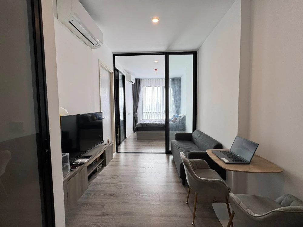 Condo for rent, KnightsBridge Sukhumvit-Theparak, ready to move in, complete facilities, book now