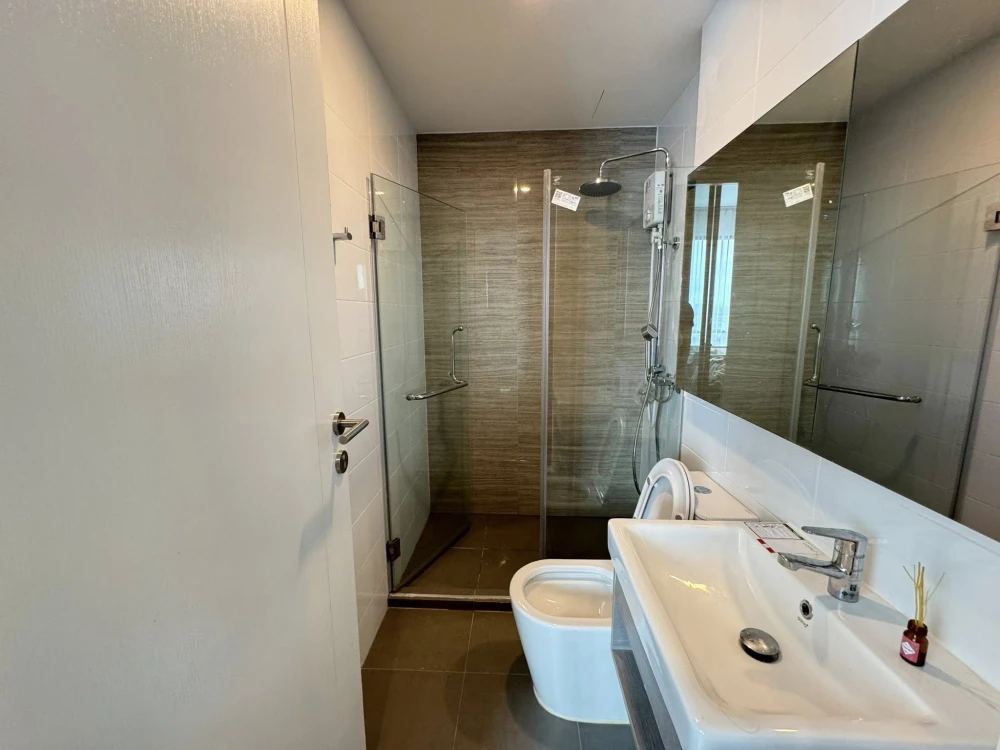 Condo for rent, KnightsBridge Sukhumvit-Theparak, ready to move in, complete facilities, book now
