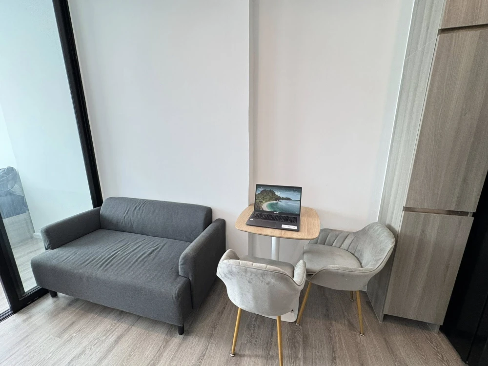 Condo for rent, KnightsBridge Sukhumvit-Theparak, ready to move in, complete facilities, book now