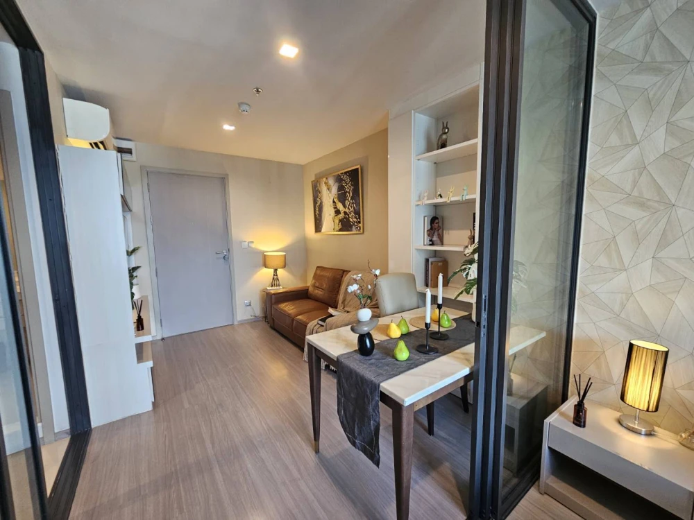 Condo for rent, Life Ladprao, beautiful room, built-in, full, not powerful price, high floor, great view, hurry to reserve