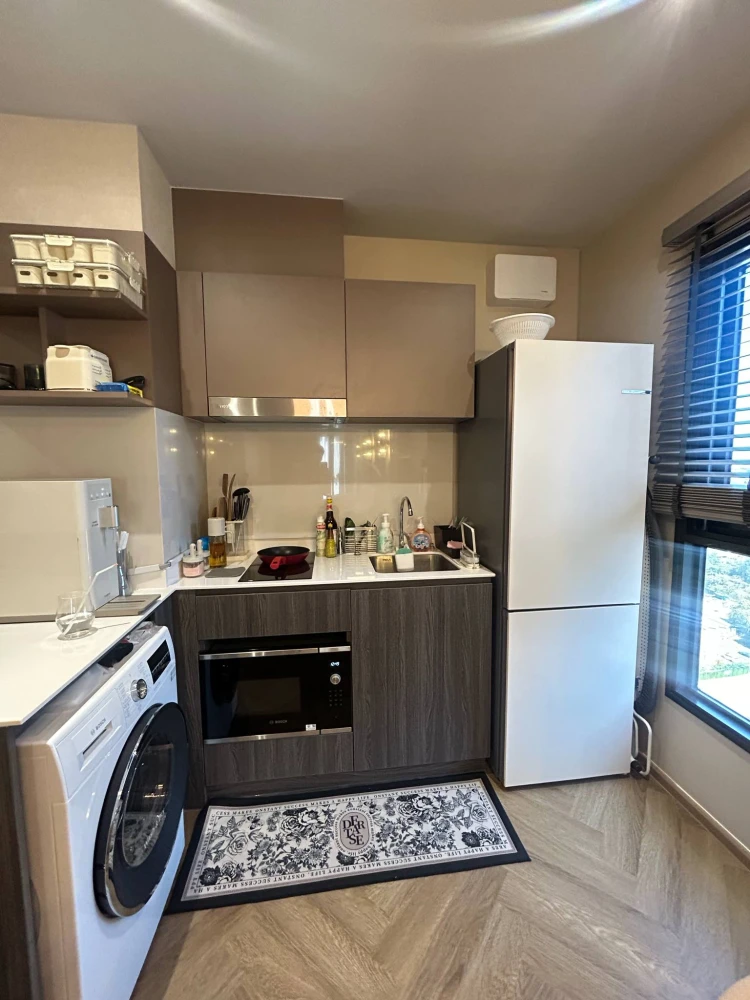 Condo for rent: Life Phahol-Ladprao, furnished room, ready to move in, lots of usable space. If you don't book, you'll regret it later.