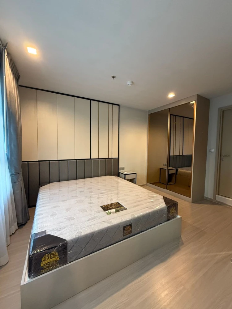Condo for rent, Life Ladprao, high floor unit, ready to move in, spacious and comfortable. Book now!