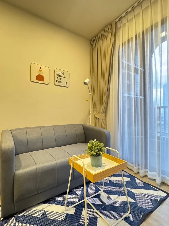 For rent: NIA by Sansiri condo, ready to move in, fully furnished. Book today! Don't miss this great opportunity.