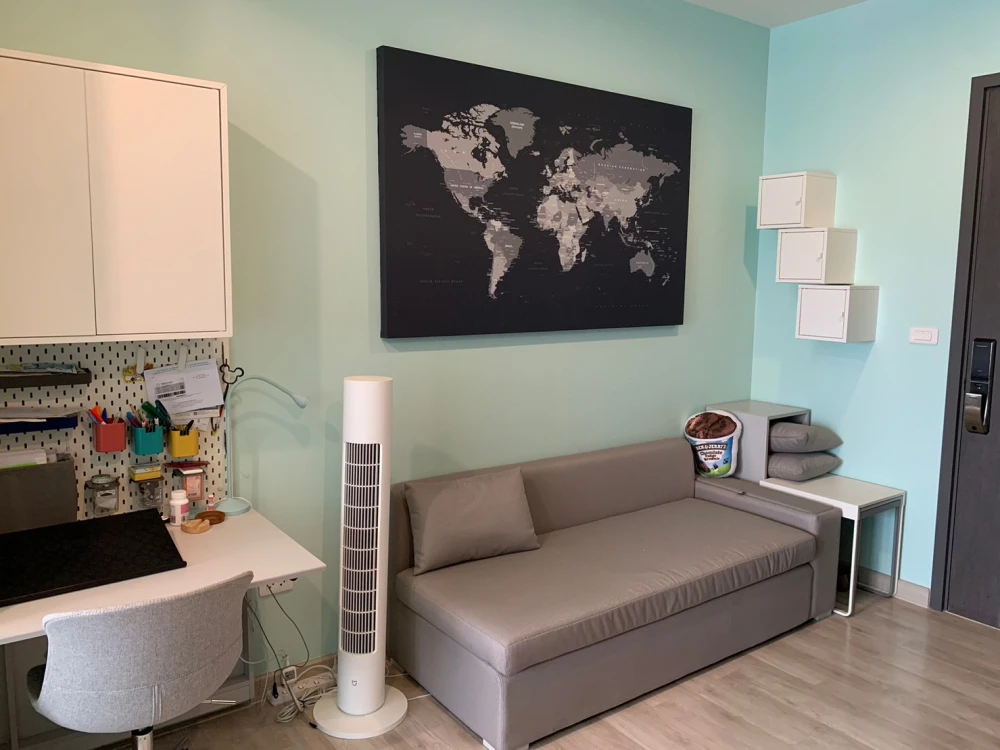 For rent: Condo Niche Pride Taopoon, ready to move in, complete with electrical appliances and furniture. All here in one place. Reserve now, don't mi